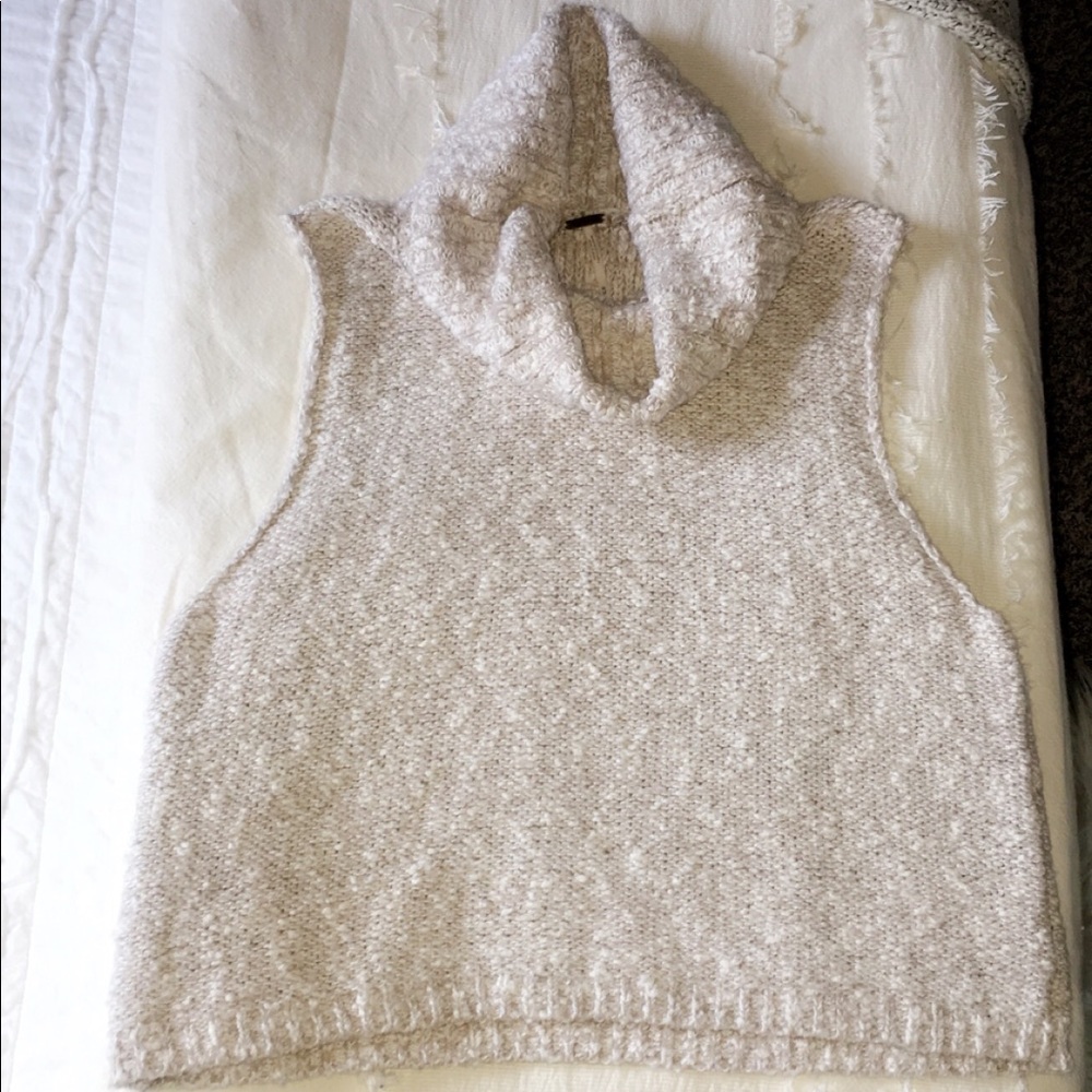 Free People Sleeveless Turtleneck